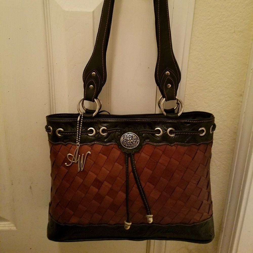 American West Leather Bag
